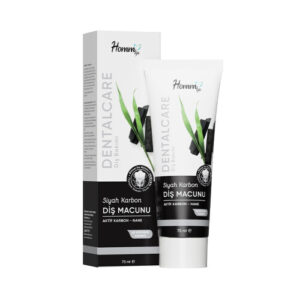 Homm Life Siyah Karbon Diş Macunu 75 Ml